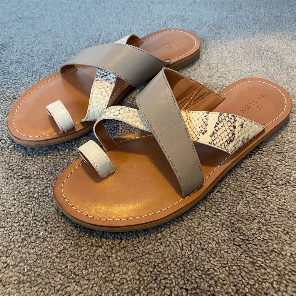 Caslon Oskar Flat Slide Sandal